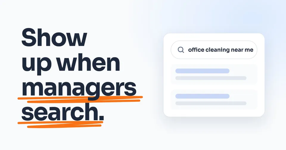 Show up when managers search.