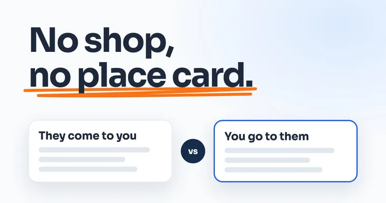 Cover: No shop, no place card.